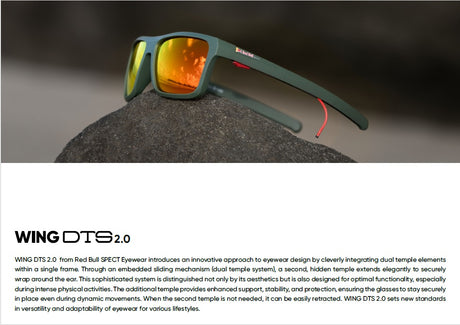 Red Bull Spect Sonnenbrille KRAFT schwarz mit Rauchglas