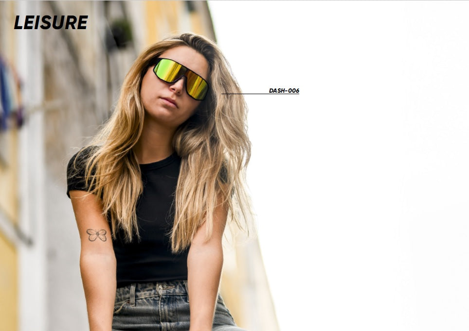 Red Bull Spect DASH sunglasses white with blue lens