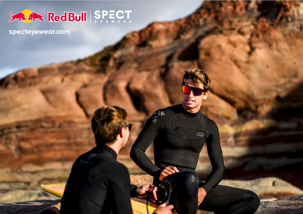 Red Bull Spect Sonnenbrille KREY braun mit Rauchgläsern