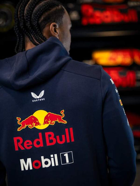 Oracle Red Bull Racing Team-Hoodie mit Sponsorenlogos