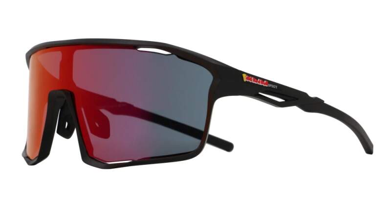 Red Bull Spect Sonnenbrille RUMBLE schwarz mit blau-violettem Glas
