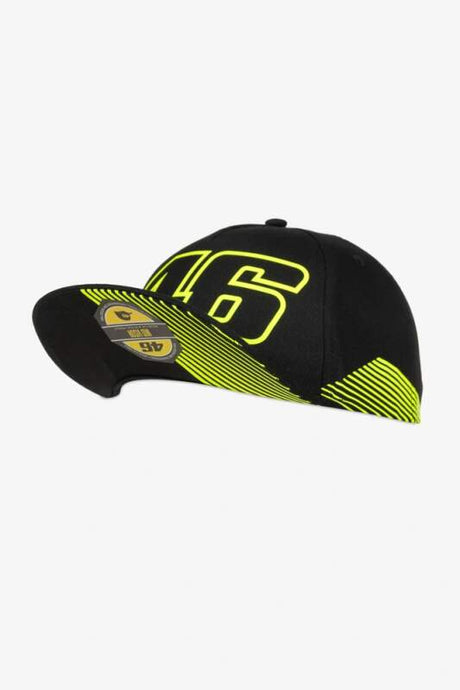 VR46 Valentino Rossi Cap – schwarz #46