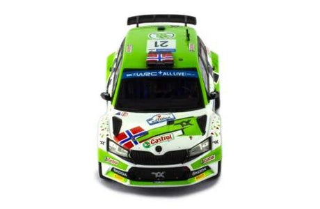 IXO Modell Škoda Fabia Rally2 EVO #21 A. Mikkelsen - T. Eriksen Rally Estonia 2022