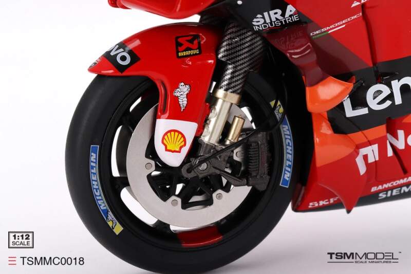 Modell TSM MotoGP - Ducati Desmosedici Francesco Bagnaia GP22 #63 2022