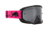 Red Bull Spect WHIP motocross goggles, black with silver lens
