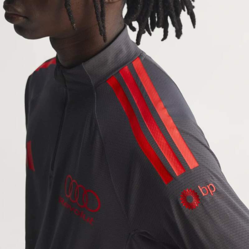 Audi Revolut F1 x Adidas Sport-Sweatshirt grau mit Sponsorenlogos - Team Edition