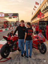 Herren-Sweatshirt Ducati Corse schwarz - 100th years DUCATI Edition