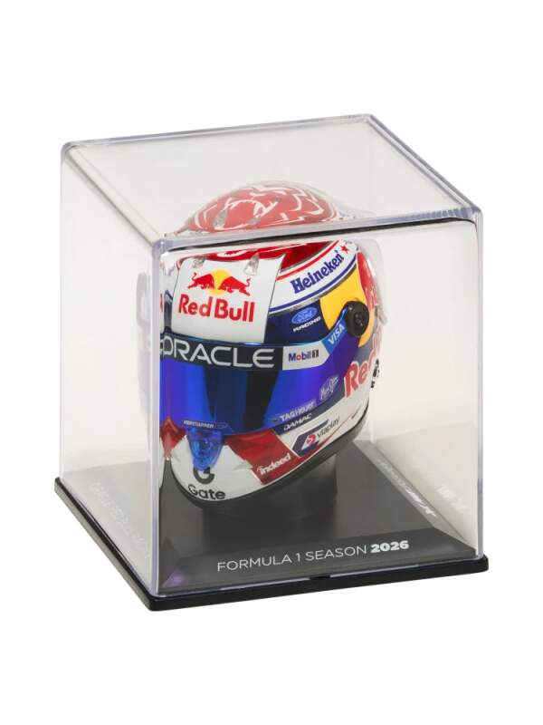 Helmmodell Max Verstappen 2026 1:4 Schuberth