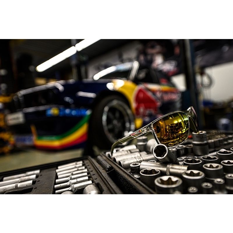 Red Bull Spect Sonnenbrille DRIFT grau mit Rauchgläsern