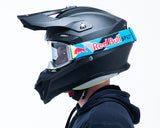 Red Bull Spect STRIVE motocross goggles grey with smoke lens