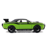 Fast & Furious Dodge Challenger SRT8 off-road 1:24 model green and black