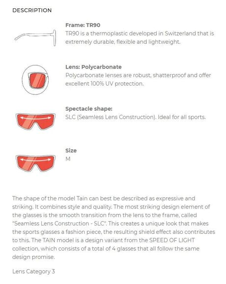 Red Bull Spect Sonnenbrille TAIN schwarz mit goldenen Gläsern