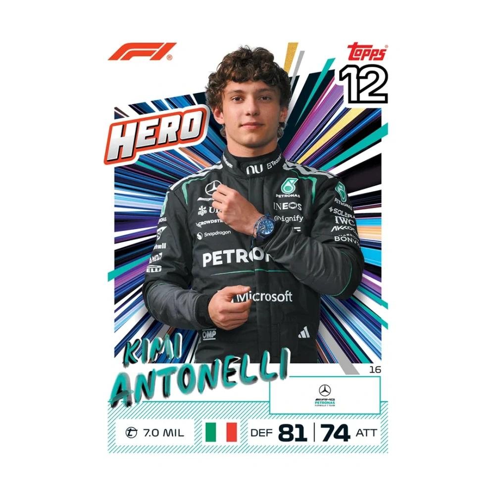 Topps Turbo Attax Formula 1 2026 – Super Tin Greats of the Grid