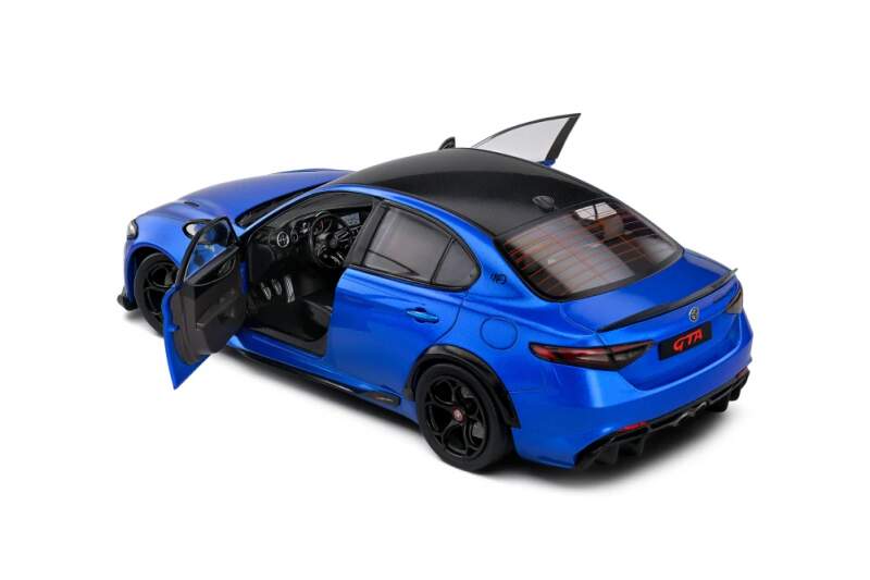 Modell Solido Alfa Romeo Giulia GTA blau